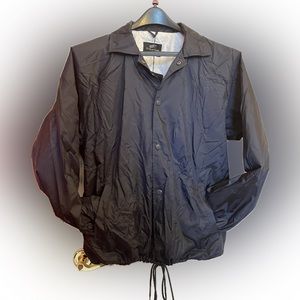 NWT - UltraClub Oversized Windbreaker.  Dark Navy.